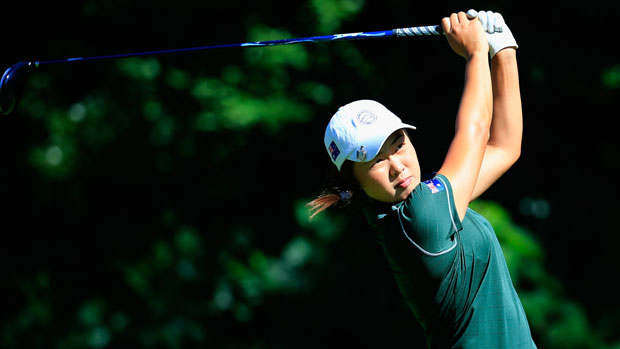 Minjee Lee during Day 2 at the International Crown